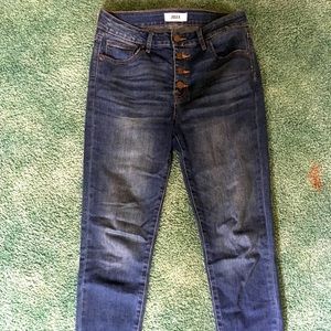 NEW jeans with buttons.